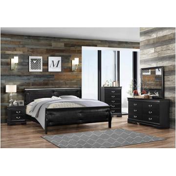 Marley-bl-kb Global Furniture Marley - Black Bedroom Furniture Bed