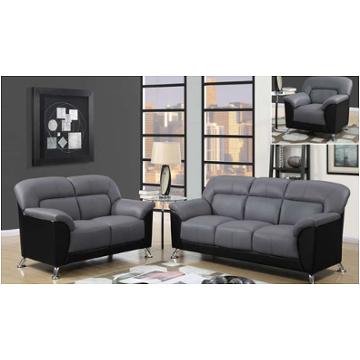 U9102-dgr/bl-s Global Furniture U9102-dgr/bl Living Room Furniture Sofa