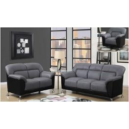 U9102-dgr/bl-s Global Furniture U9102-dgr/bl Living Room Furniture Sofa