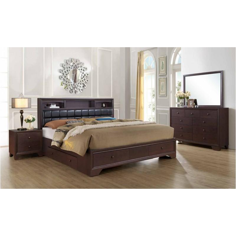 Noma-fb Global Furniture Noma Bedroom Furniture Bed