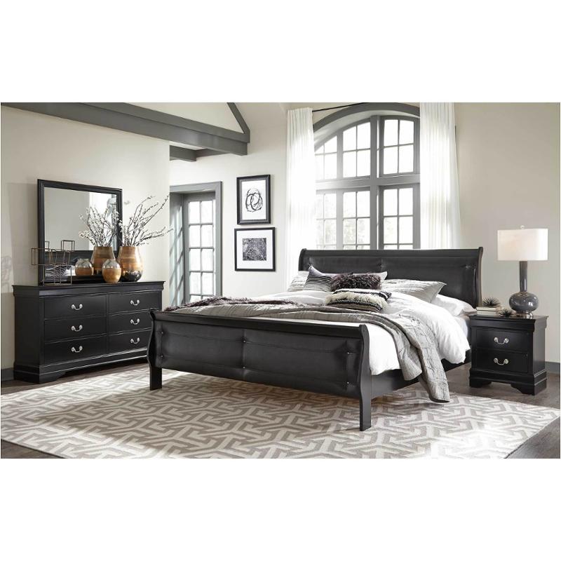 Marley-bl-fb Global Furniture Marley - Black Bedroom Furniture Bed