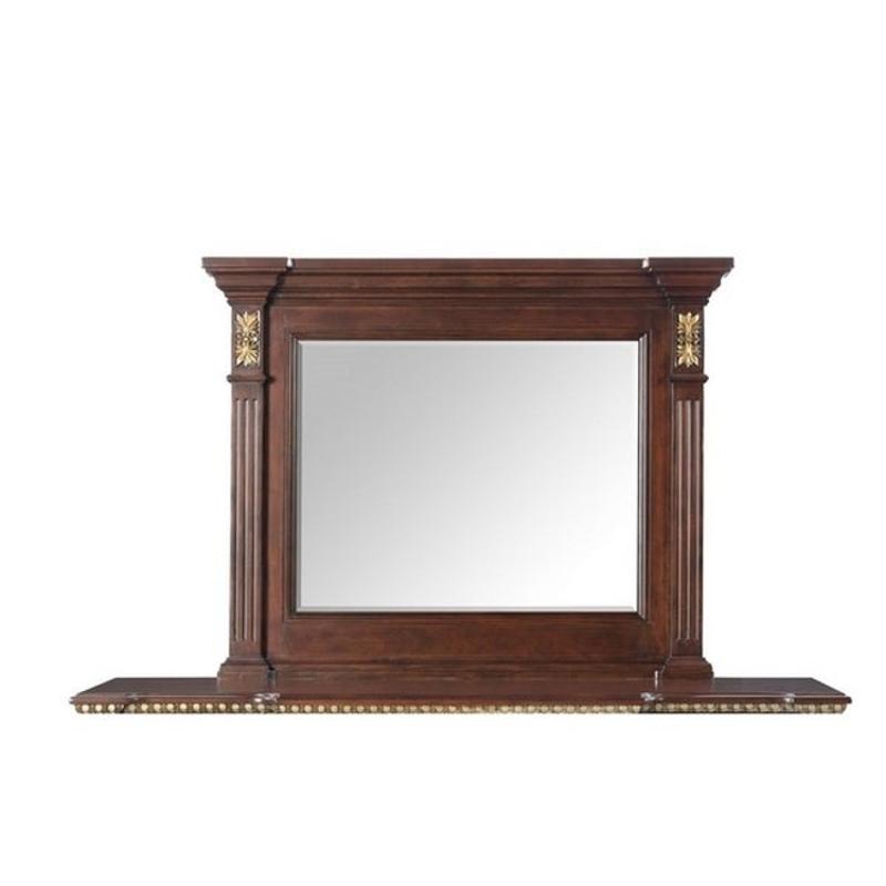 Marseille-ch-m Global Furniture Marseille - Cherry Bedroom Furniture Mirror
