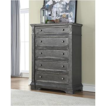 Marseille-gr-ch Global Furniture Marseille - Grey Bedroom Furniture Chest