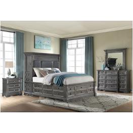 Marseille-gr-kbt Global Furniture Marseille - Grey Bedroom Furniture Bed