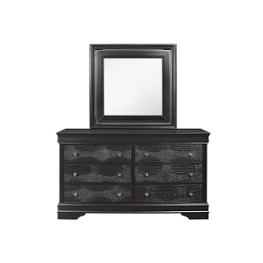 Pompei-mg-m Global Furniture Pompei - Metallic Grey Bedroom Furniture Mirror
