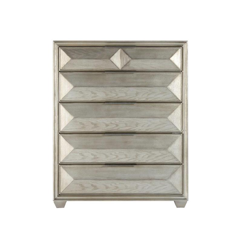 Soho-ch Global Furniture Soho - Silver Bedroom Furniture Chest