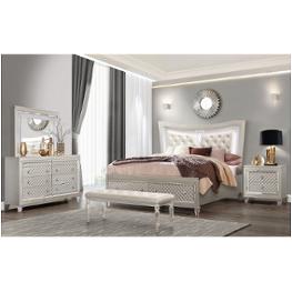 Paris-qb Global Furniture Paris - Champagne Bedroom Furniture Bed