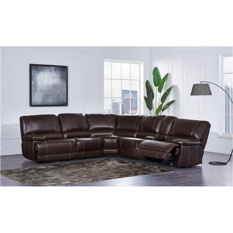 U1953-br-rpr Global Furniture U1953 - Brown Living Room Furniture Recliner