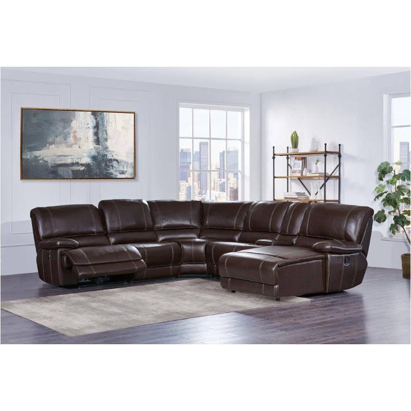 U1953/sec-br-lpr Global Furniture U1953/sec - Brown Living Room Furniture Recliner