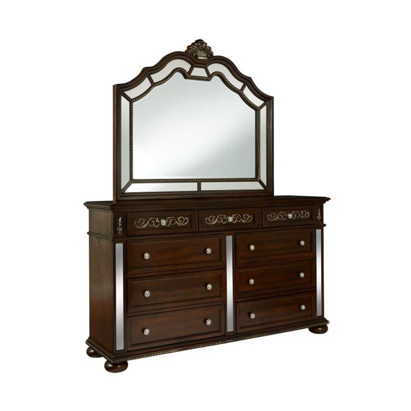 Diana-br-d Global Furniture Diana - Brown Dresser