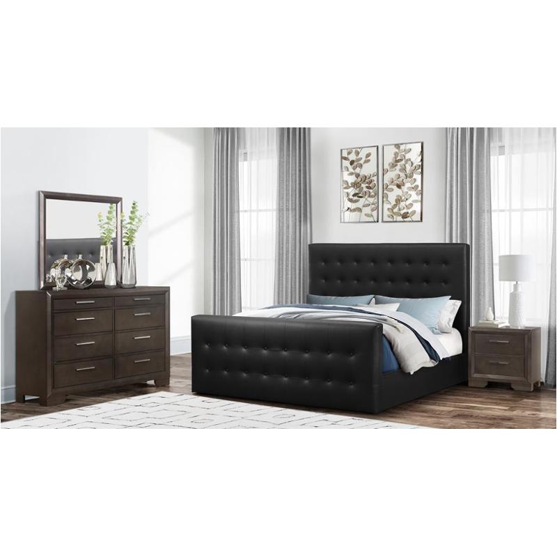 9088-bl-qb Global Furniture 9088 Bedroom Furniture Bed