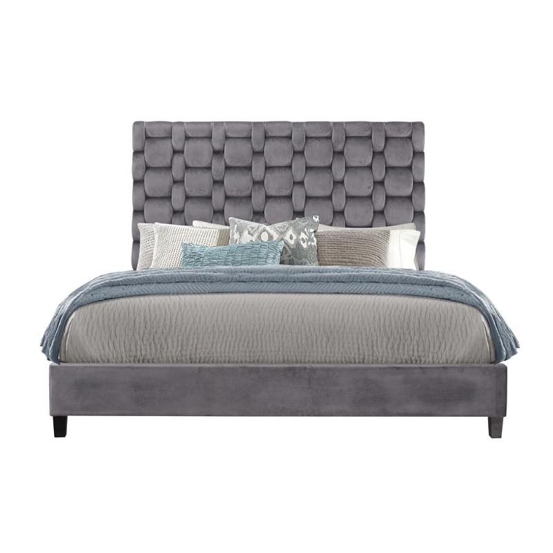 8820-gr-kb Global Furniture 8820 Bedroom Furniture Bed
