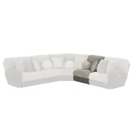 2744-1484-29 Catnapper Furniture Rendezvous Living Room Furniture Sectional