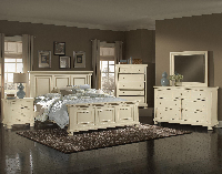 Bed / Dresser / Mirror / Nightstand