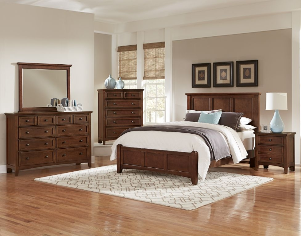 Bonanza - Cherry Bedroom Set Vaughan Bassett Furniture