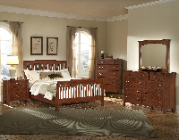 Bed / Dresser / Mirror / Nightstand