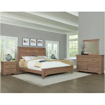 Vista - Natural Oak Bedroom Set Vaughan Bassett Furniture Vista - Natural Oak Bedroom Furniture