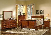 Bed / Dresser / Mirror / Nightstand