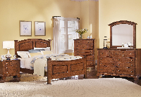 Bed / Dresser / Mirror / Nightstand