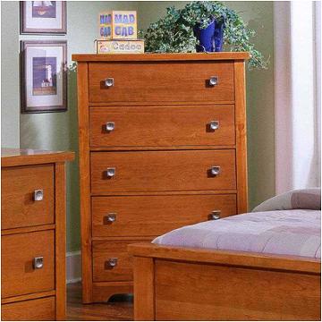 Bb35-115 Vaughan Bassett Furniture Lifestyle - Light Cherry Bedroom Furniture Chest