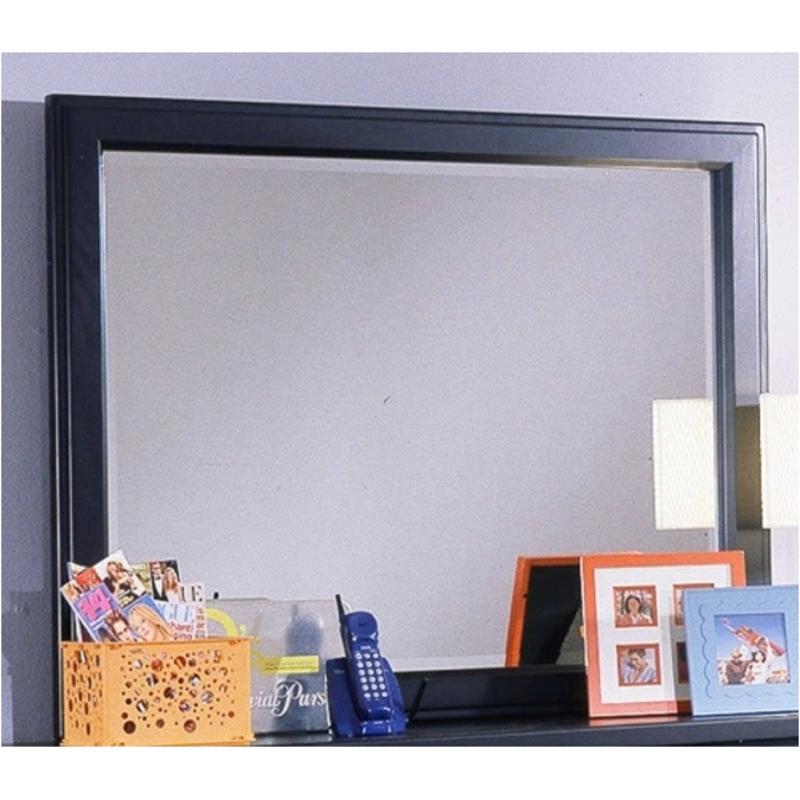 Bb38-446 Vaughan Bassett Furniture Lifestyle - Black Bedroom Furniture Mirror