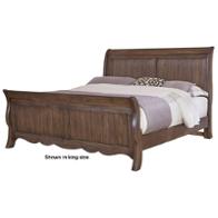 520-553 Vaughan Bassett Furniture Villa Sophia - Espresso Brown Bedroom Furniture Bed