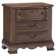 520-226 Vaughan Bassett Furniture Villa Sophia - Espresso Brown Bedroom Furniture Nightstand