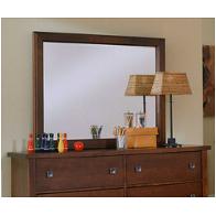 Bb25-446 Vaughan Bassett Furniture Lifestyle - Dark Cherry Bedroom Furniture Mirror