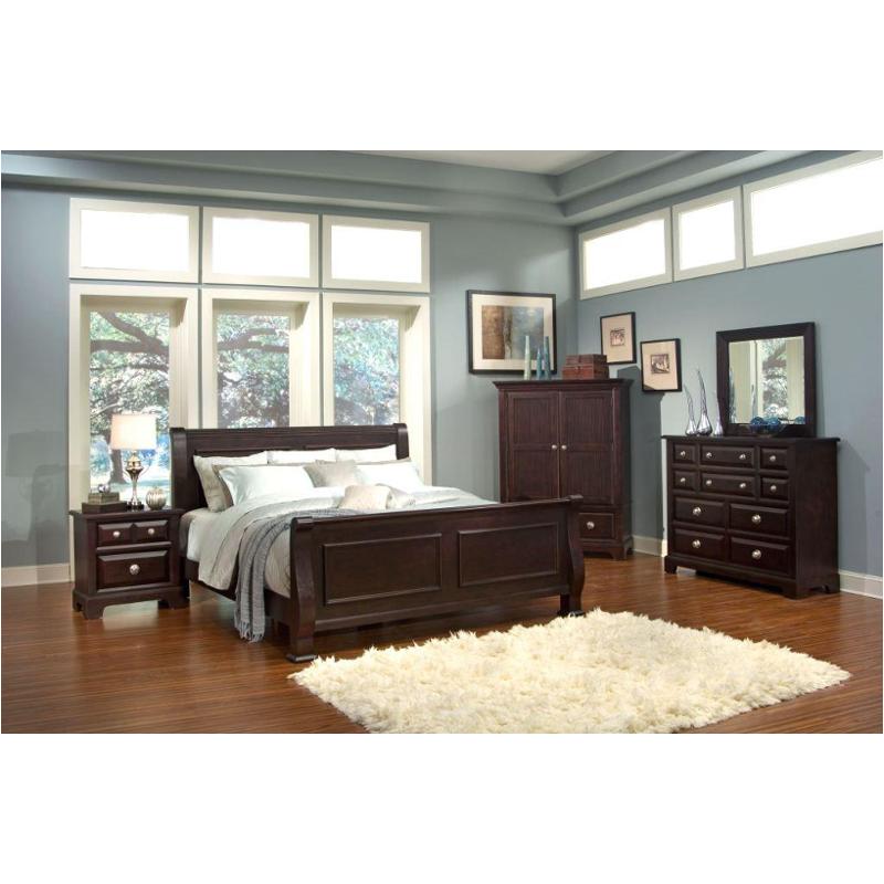 710-355 Vaughan Bassett Furniture Sunset Bedroom Furniture Bed