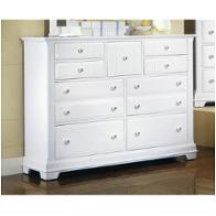 Bb24-002 Vaughan Bassett Furniture Cottage - Snow White Bedroom Furniture Dresser