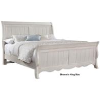524-553 Vaughan Bassett Furniture Villa Sophia - Whole Cream Bedroom Furniture Bed