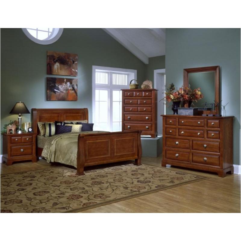 720-553 Vaughan Bassett Furniture Sunset Bedroom Furniture Bed