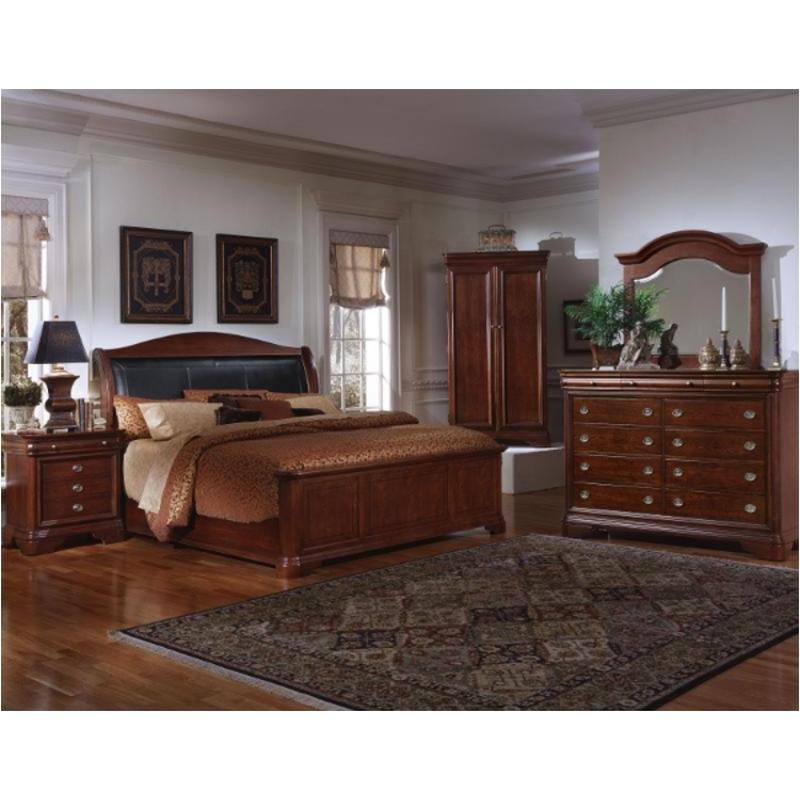 880-004 Vaughan Bassett Furniture Louis Phillipe Bedroom Furniture Dresser