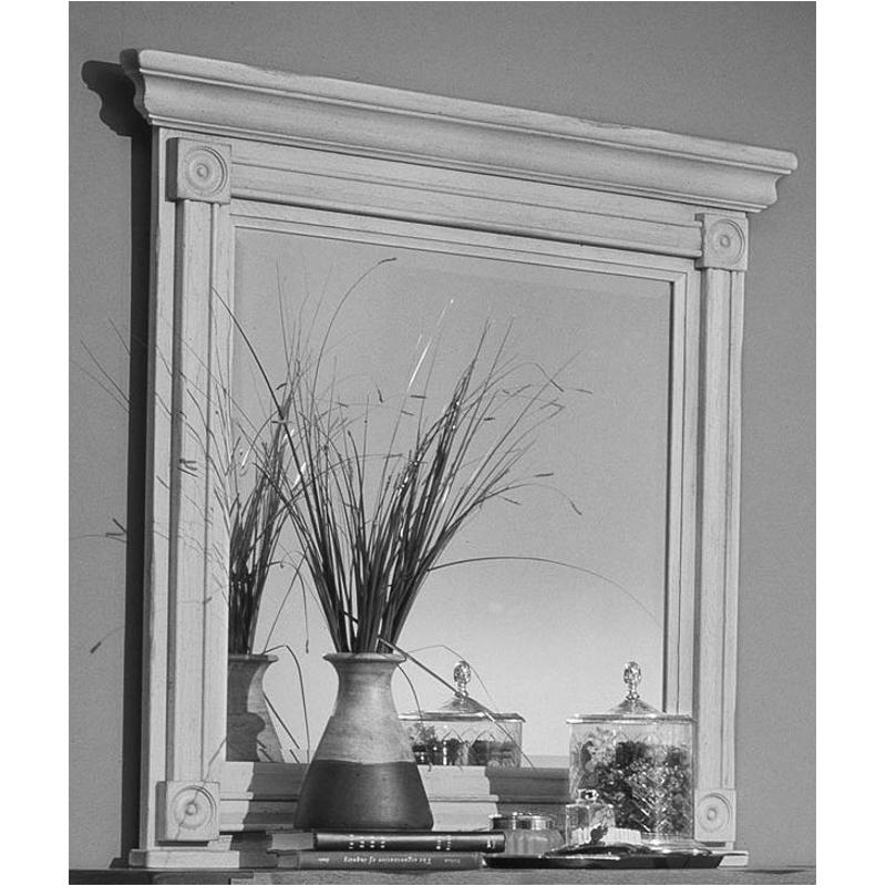 962-448 Vaughan Bassett Furniture Grandmas Keepsakes - Antique Black Bedroom Furniture Mirror
