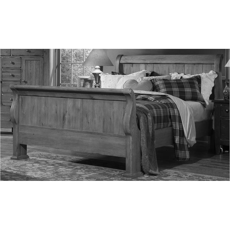 962-553 Vaughan Bassett Furniture Grandmas Keepsakes - Antique Black Bedroom Furniture Bed