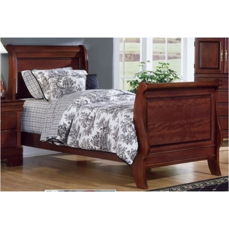 Cherry twin deals sleigh bed