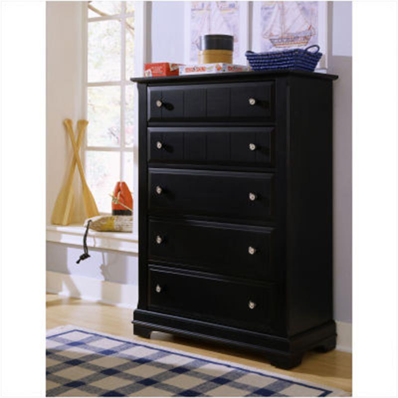 Bb16-115 Vaughan Bassett Furniture Cottage - Black Bedroom Furniture Chest