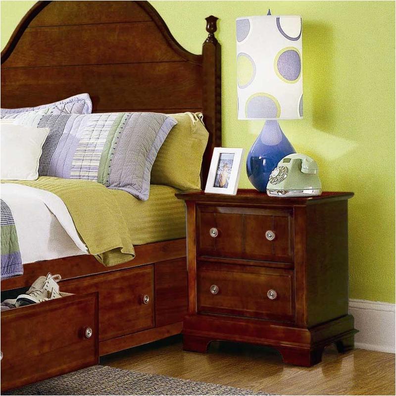 Bb19-226 Vaughan Bassett Furniture Cottage - Cherry Bedroom Furniture Nightstand