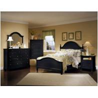 Bb16-558 Vaughan Bassett Furniture Cottage - Black Bedroom Furniture Bed
