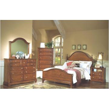 Bb19-558 Vaughan Bassett Furniture Cottage - Cherry Bedroom Furniture Bed
