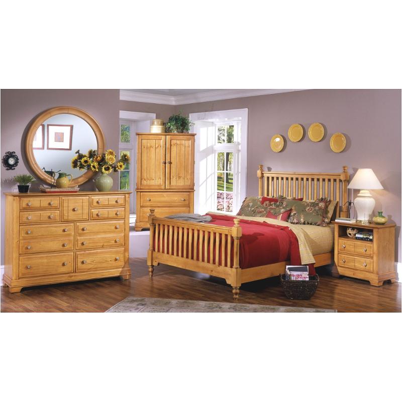 Bb20-557 Vaughan Bassett Furniture Cottage - Pine Bedroom Furniture Bed