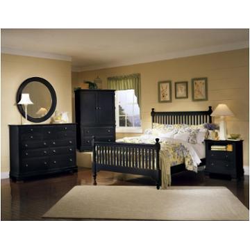 Bb16-667 Vaughan Bassett Furniture Cottage - Black Bedroom Furniture Bed