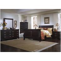 Bb23-553a Vaughan Bassett Furniture Louis - Merlot Bedroom Furniture Bed