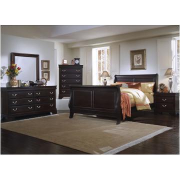 Bb23-663a Vaughan Bassett Furniture Louis - Merlot Bedroom Furniture Bed