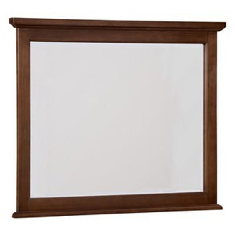 Bb28-446 Vaughan Bassett Furniture Bonanza - Cherry Bedroom Furniture Mirror