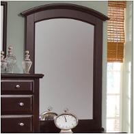 Bb4-443 Vaughan Bassett Furniture Hamilton/franklin - Merlot Bedroom Furniture Mirror