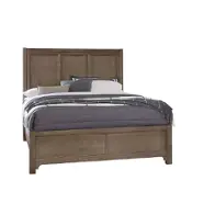 801-557 Vaughan Bassett Furniture Cool Farmhouse - Grey Bedroom Furniture Bed