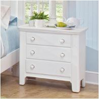 802-227 Vaughan Bassett Furniture Cottage Colours - Beach Cottage White Bedroom Furniture Nightstand