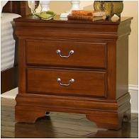 Bb43-226 Vaughan Bassett Furniture Louis - Cherry Bedroom Furniture Nightstand