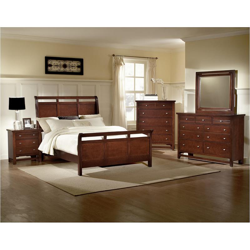 Bb82-551 Vaughan Bassett Furniture Natural Lifestyles - Cherry Bedroom Furniture Bed